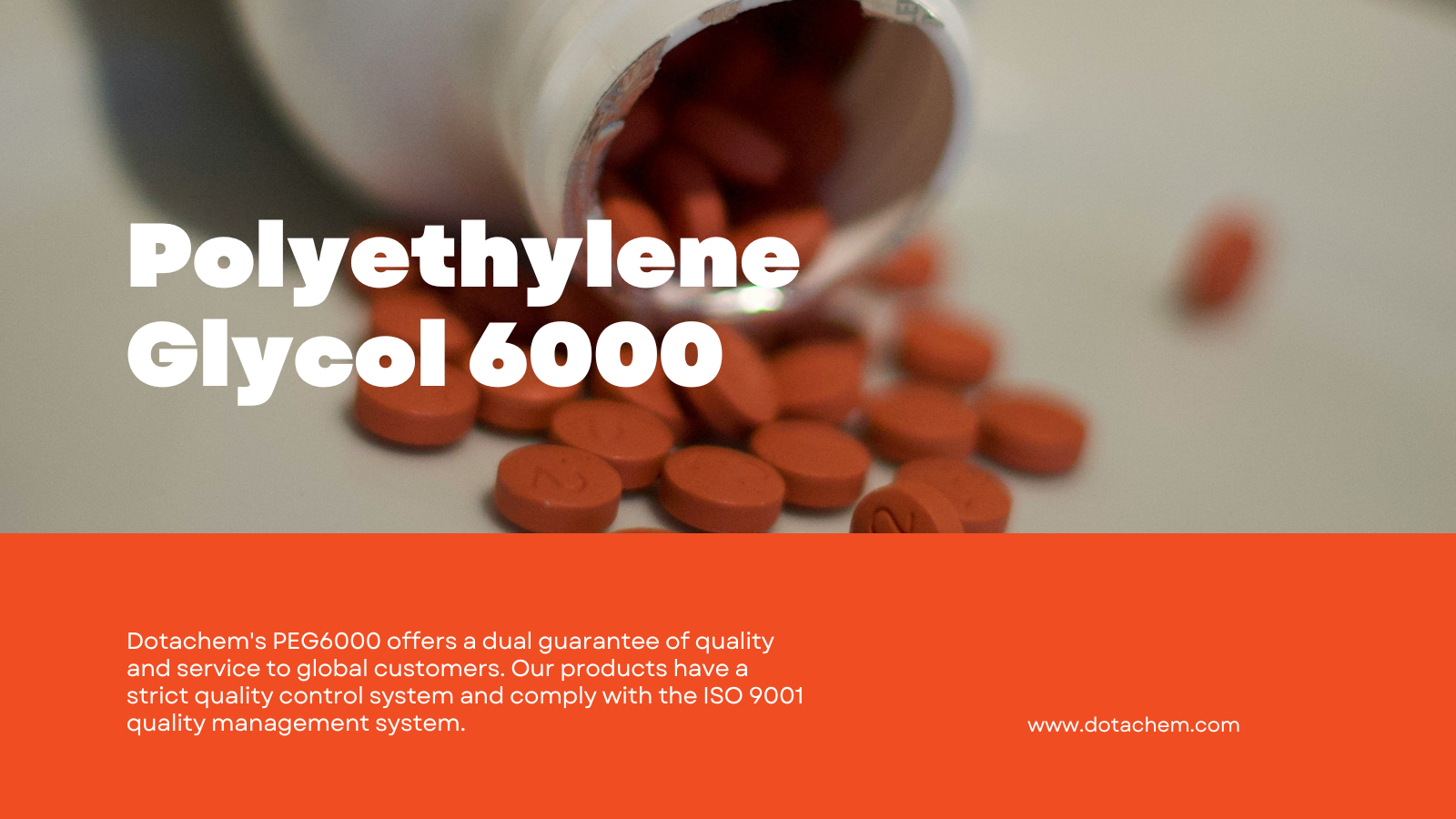 Polyethylene Glycol 6000: ການສະຫມັກທີ່ຫຼາກຫຼາຍໃນພາກສະຫນາມອຸດສາຫະກໍາແລະຄວາມຕັ້ງໃຈທີ່ມີຄຸນນະພາບຂອງ Dotachem