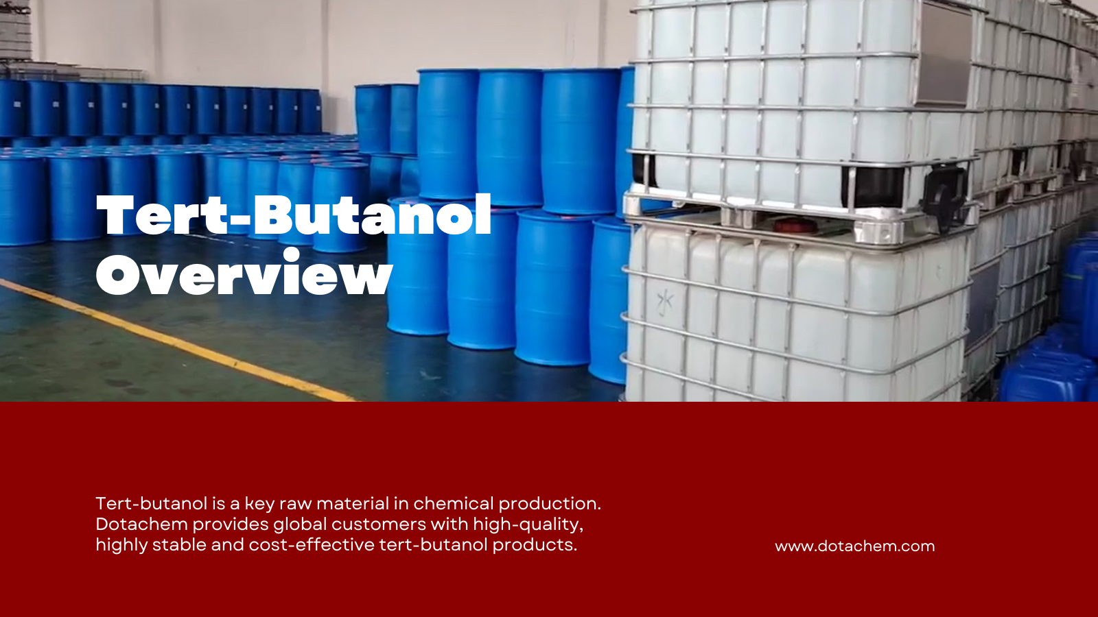 tert-butanol: ການລະລາຍຫຼັກໃນການຜະລິດອຸດສາຫະກໍາ, DOTACHEM ສະເຫນີວິທີແກ້ໄຂທີ່ມີຄ່າໃຊ້ຈ່າຍ